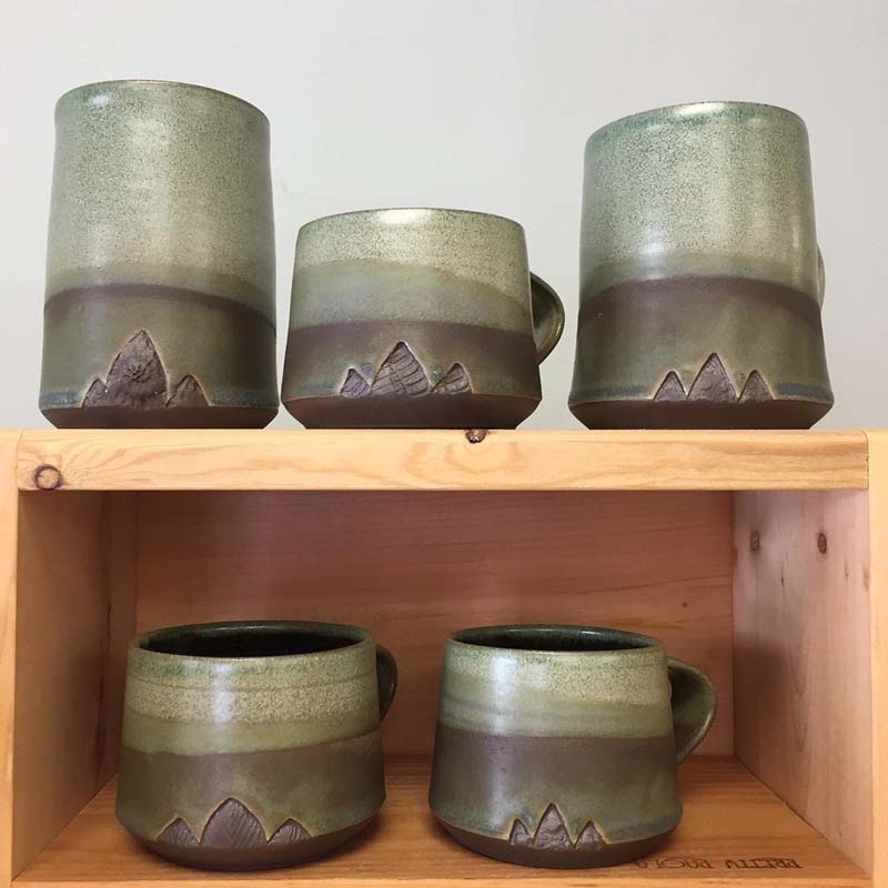 Misty mountain mugs